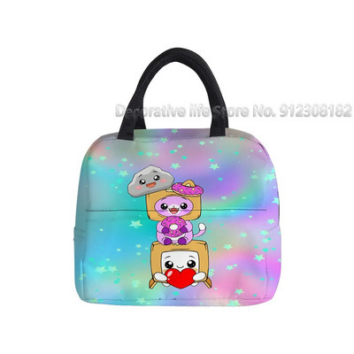 Lankybox aukstuma somas bērniem zēniem meitenes ūdensnecaurlaidīgs roku iepakojums termiskā brokastu kaste studentiem pārnēsājama piknika ceļojumu pārtikas soma