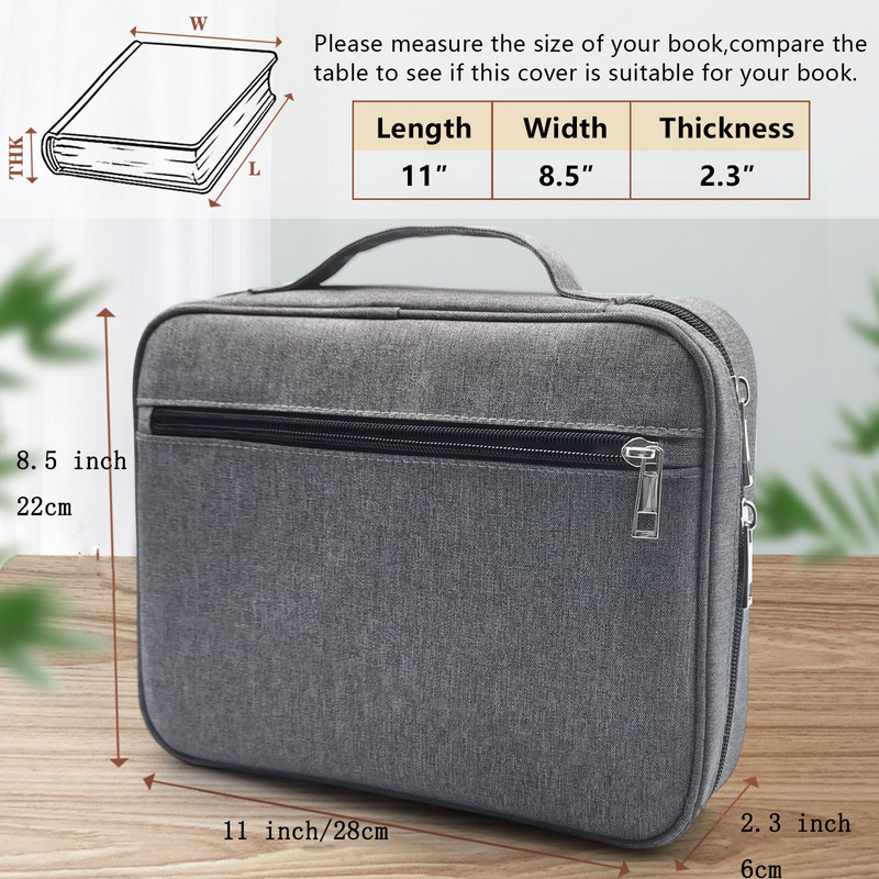 Biblijos laikymo krepšys Biblijos studijų knyga Šventasis viršelis Dėklas nešiojimo krepšys Apsauginis drobinis rankinė Knygų laikymo krepšys Dulkės Kristijono maišelis