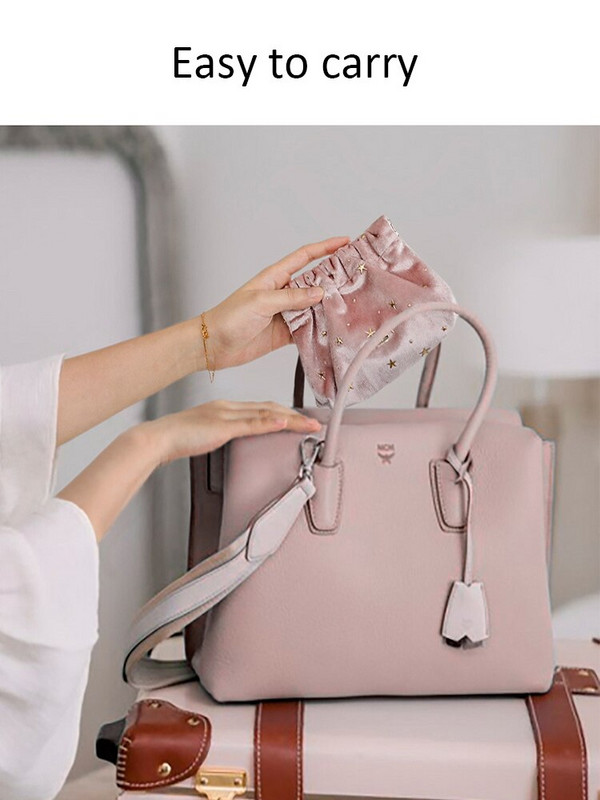 Dámska malá kozmetická taška, zamatové puzdro na make-up, mini taška na rúž, cestovná taška na hygienické obrúsky, mince, peniaze, karty, peňaženka