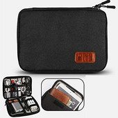 Τσάντα οργάνωσης καλωδίου Αδιάβροχη φορητή θήκη αποθήκευσης αξεσουάρ ταξιδιού Μαλακή θήκη για ασύρματη κάρτα SD σετ μικροφώνου φορτιστή τηλεφώνου USB