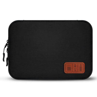 Τσάντα οργάνωσης καλωδίου Αδιάβροχη φορητή θήκη αποθήκευσης αξεσουάρ ταξιδιού Μαλακή θήκη για ασύρματη κάρτα SD σετ μικροφώνου φορτιστή τηλεφώνου USB