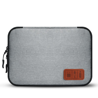 Τσάντα οργάνωσης καλωδίου Αδιάβροχη φορητή θήκη αποθήκευσης αξεσουάρ ταξιδιού Μαλακή θήκη για ασύρματη κάρτα SD σετ μικροφώνου φορτιστή τηλεφώνου USB