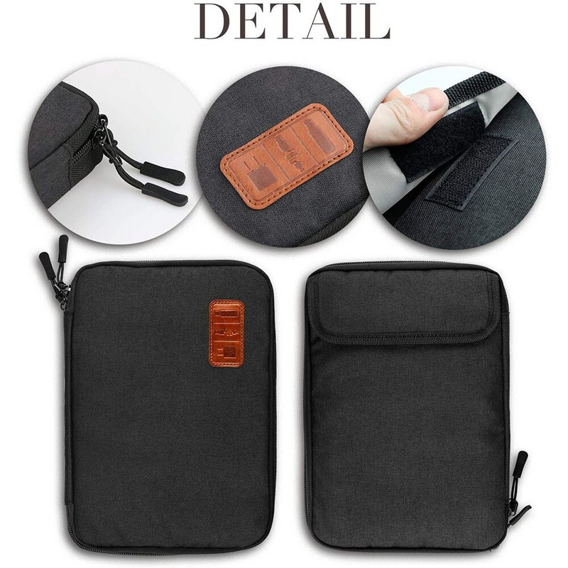 Τσάντα οργάνωσης καλωδίου Αδιάβροχη φορητή θήκη αποθήκευσης αξεσουάρ ταξιδιού Μαλακή θήκη για ασύρματη κάρτα SD σετ μικροφώνου φορτιστή τηλεφώνου USB