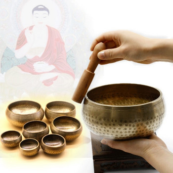 Όργανο γιόγκα Μπολ Κουδούνι Διαλογισμός Θιβετιανό Τσάκρα Γιόγκα Χέρι Μπολ Βουδισμός Μασάζ Διαλογισμός Κρουστικό Όργανο
