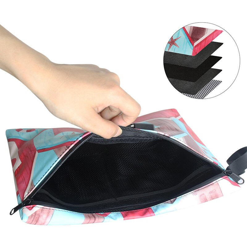 Maľovanie, vôňa odolná tabaková bylinková taška, puzdro na fajku s kombinačným zámkom, vrecko na tabak s uhlíkovou podšívkou