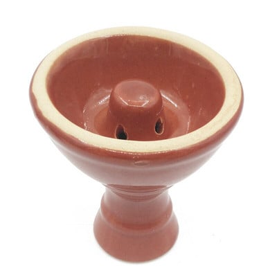 Bol pentru narghilea Vortex negru Cap de narghilea din ceramică albastru Suport pentru aromă roșu Accesoriu de sus cu aromă de oală de fum verde pentru aromă
