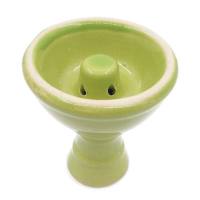 Bol pentru narghilea Vortex negru Cap de narghilea din ceramică albastru Suport pentru aromă roșu Accesoriu de sus cu aromă de oală de fum verde pentru aromă