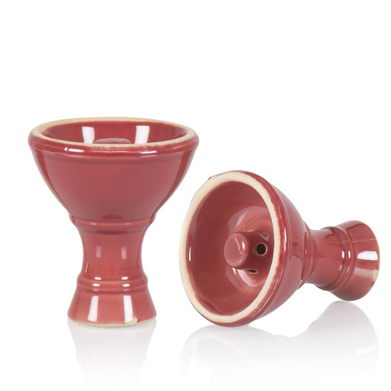 Bol pentru narghilea Vortex negru Cap de narghilea din ceramică albastru Suport pentru aromă roșu Accesoriu de sus cu aromă de oală de fum verde pentru aromă