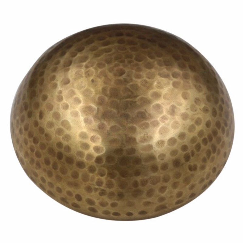 Χάλκινα δημιουργημένα επίχρυσα γιόγκα μπολ τραγουδιού βουδισμός Θιβετιανό τσάκρα διαλογισμός με σφυρί 8-9,5 διάμετρος