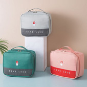 Lielas ietilpības zāļu kastīte Ģimenes pirmās palīdzības komplekts Medikamentu kastītes Pārnēsājamas zāļu glabātavas Ūdensnecaurlaidīga kempinga ceļojumu avārijas soma