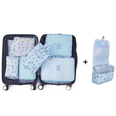 Utazási tárolótáskák ruhákhoz Alsónemű Cipők Bőrönd Szervező Nagy kapacitású Utazási Tároló Csomagolás Kocka Poggyász Rendezett Tasak