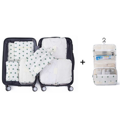 Utazási tárolótáskák ruhákhoz Alsónemű Cipők Bőrönd Szervező Nagy kapacitású Utazási Tároló Csomagolás Kocka Poggyász Rendezett Tasak