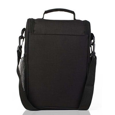 Szigetelt, kétrekeszes ebédlőtáska férfiaknak női hűtőtáska vállpánttal, szivárgásmentes, nagyméretű ebédlődobozos táska munkához