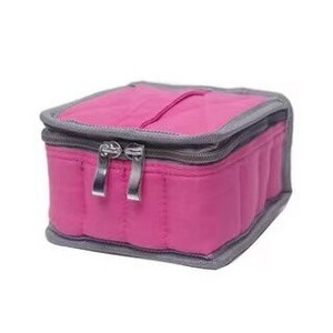 16 nyílású, 10 ml-es 15 ml-es esszenciális olajtartó tárolótáska a DoTERRA Young Living Oil utazáshoz, kényelmes illóolajtartó tok, cipzáras zár