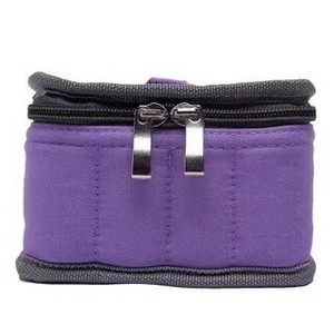 16 nyílású, 10 ml-es 15 ml-es esszenciális olajtartó tárolótáska a DoTERRA Young Living Oil utazáshoz, kényelmes illóolajtartó tok, cipzáras zár