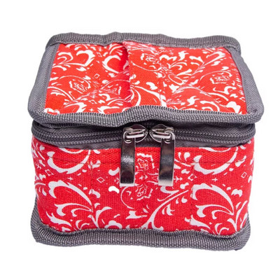 16 nyílású, 10 ml-es 15 ml-es esszenciális olajtartó tárolótáska a DoTERRA Young Living Oil utazáshoz, kényelmes illóolajtartó tok, cipzáras zár