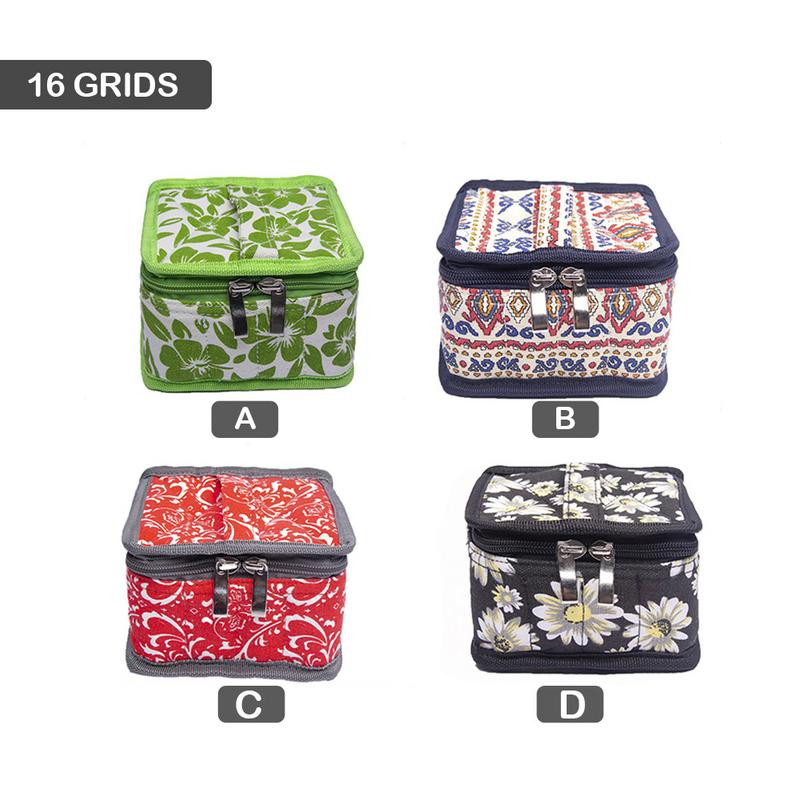 16 nyílású, 10 ml-es 15 ml-es esszenciális olajtartó tárolótáska a DoTERRA Young Living Oil utazáshoz, kényelmes illóolajtartó tok, cipzáras zár