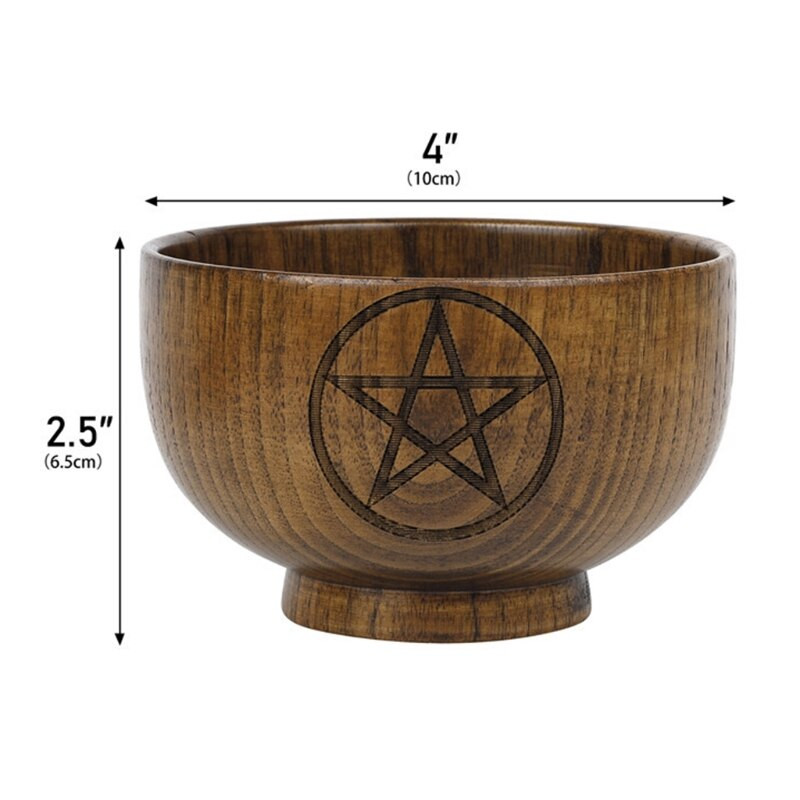 Oltárna misa, ručne vyrobené drevené misky, rituálny riad, obrad, veštenie z Mesiaca, astrologický nástroj, stolová hra, čarodejnícke rekvizity, potreby