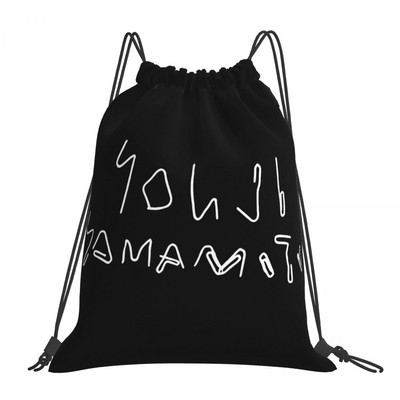 Yohji Yamamoto Pool Om Pour Homme, personalizované plavecké tašky so sťahovacou šnúrkou a logom