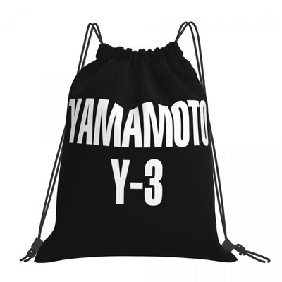 Yohji Yamamoto Pool Om Pour Homme, personalizované plavecké tašky so sťahovacou šnúrkou a logom