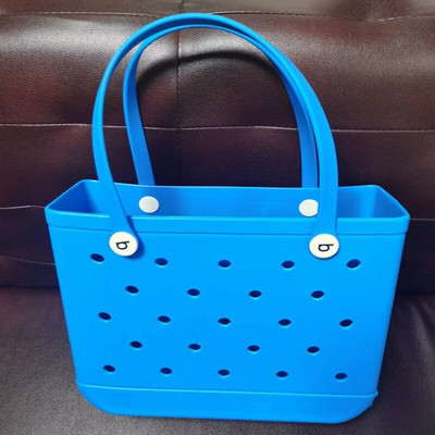 Geanta de plaja Cos din silicon cu nisip Geanta de voiaj rezistenta la apa Geanta de mana rezistenta la nisip Geanta de depozitare multifunctionala pentru barca, piscina, sala de sport