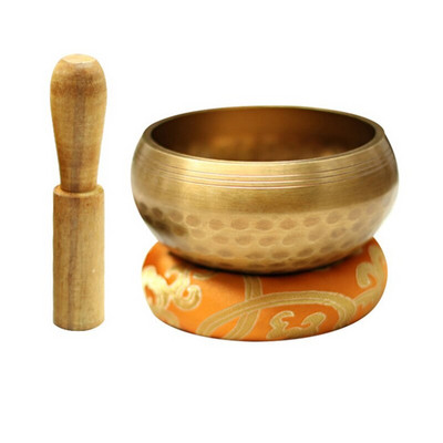 Nepálska tibetská budhistická misa, ručne vyrobená sada spievajúcich misiek, vankúš, kladivo, úložný vak na meditáciu, spievajúca misa Feng Shui