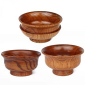 Rudas Tibeto ghi dubuo masyvo medžio masyvo tantrinės arbatos puodelis didelio dydžio 12cm Herders Retro budistinio maisto dubuo Dovanų namų apyvokos dekoratyvumas