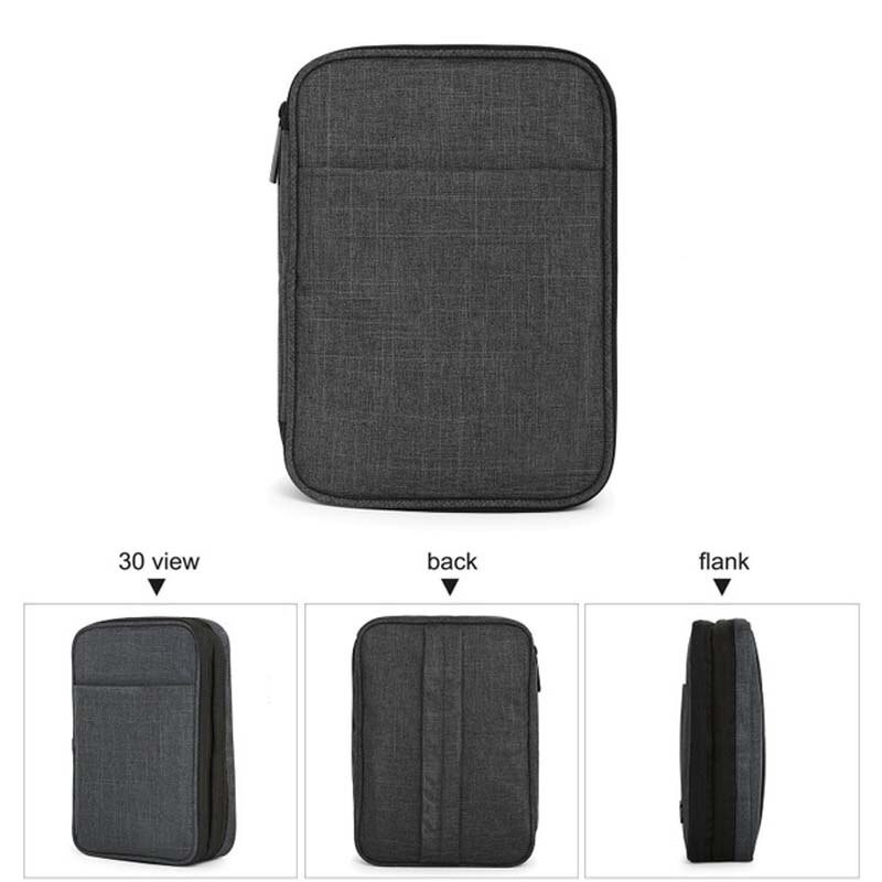 Nové dvojvrstvové digitálne úložné puzdro, USB dátový kábel, slúchadlá, drôt, pero, powerbanka, HDD organizér, prenosná cestovná súprava, puzdro