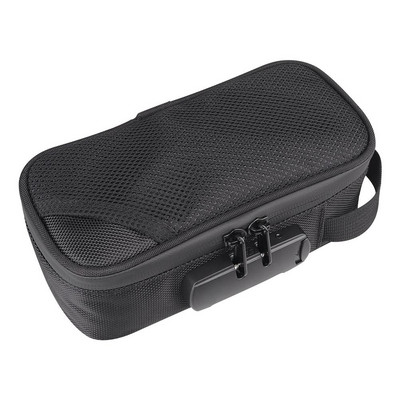 Geantă anti-miros cu încuietoare Geantă de depozitare pentru depozitare fără miros Set de accesorii pentru fumat Container Pungă pentru medicamente anti-miros pentru călătorie acasă