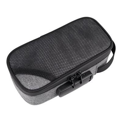 Geantă anti-miros cu încuietoare Geantă de depozitare pentru depozitare fără miros Set de accesorii pentru fumat Container Pungă pentru medicamente anti-miros pentru călătorie acasă