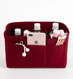 Veltinio rankinės įdėklas.