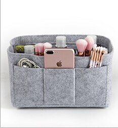 Veltinio rankinės įdėklas.