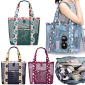 Basedidea nagy strandtáska törölközőkhöz Hálós, tartós strandtáska játékokhoz Vízálló fehérnemű zsebbe strandtáska