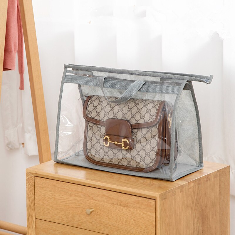 Női táska Rendszerező táska Otthoni kellékek Necessaire függő szekrény Szekrény hálószoba rendszerező átlátszó pvc fogantyú Cipzáras táskák