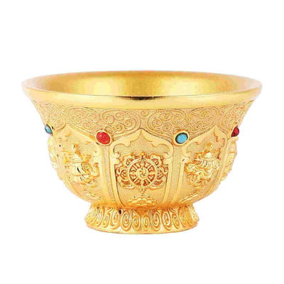 Miska Oltár Obetný Pohár Kadidlo Medené Pomôcky Horák Voda Tibetské Rozmazanie Meditácia Vypáliť Rozmazanie Uctievanie Dekorácia Misky
