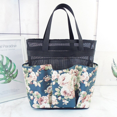 2021, geantă nouă de depozitare pentru plajă pentru înot, de mare capacitate, pentru sport în aer liber, geantă pliabilă cu plasă de înot, îmbrăcăminte, jucărie, geantă de depozitare pentru prosoape