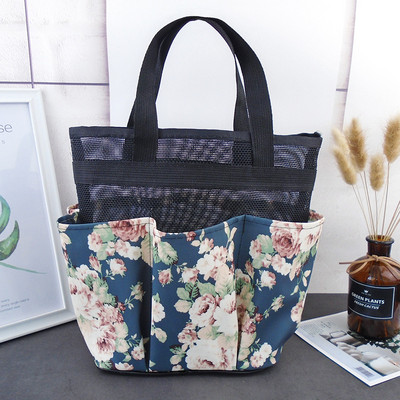 2021, geantă nouă de depozitare pentru plajă pentru înot, de mare capacitate, pentru sport în aer liber, geantă pliabilă cu plasă de înot, îmbrăcăminte, jucărie, geantă de depozitare pentru prosoape