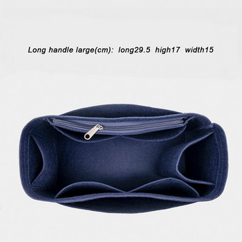 Για Longchamp PLIAGE Shopper Bag Felt Πορτοφόλι Organizer Γυναικεία τσάντα ταξιδιού Inner Shapers Tote Bags Linner Storage Divider
