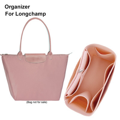 За Longchamp PLIAGE Shopper Bag Филцова чанта Органайзер Дамска чанта за пътуване Inner Shapers Tote Bags Linner Storage Divider