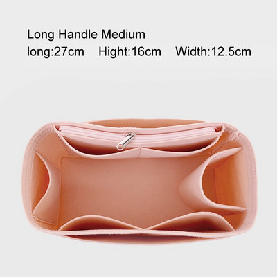 Za Longchamp PLIAGE Shopper torba Filc Torbica Umetak Organizator Ženska putna torbica Inner Shapers Tote Torbe Linner Storage Pregrada