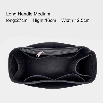 Za Longchamp PLIAGE Shopper torba Filc Torbica Umetak Organizator Ženska putna torbica Inner Shapers Tote Torbe Linner Storage Pregrada