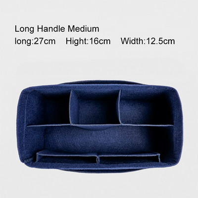 Za Longchamp PLIAGE Shopper torba Filc Torbica Umetak Organizator Ženska putna torbica Inner Shapers Tote Torbe Linner Storage Pregrada