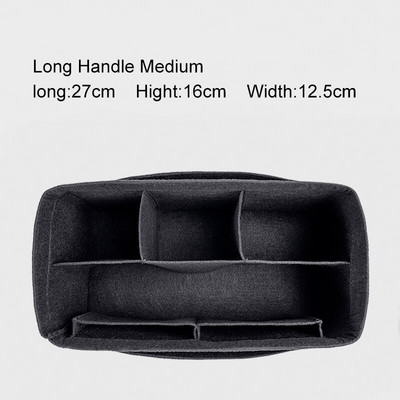 Za Longchamp PLIAGE Shopper torba Filc Torbica Umetak Organizator Ženska putna torbica Inner Shapers Tote Torbe Linner Storage Pregrada