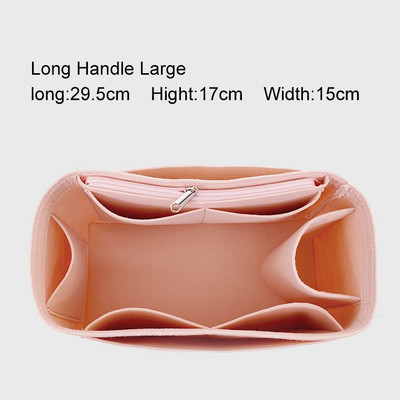 Za Longchamp PLIAGE Shopper torba Filc Torbica Umetak Organizator Ženska putna torbica Inner Shapers Tote Torbe Linner Storage Pregrada