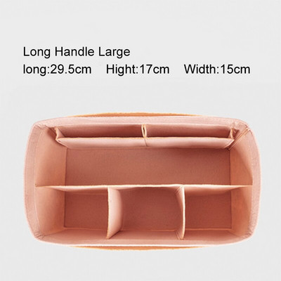 Za Longchamp PLIAGE Shopper torba Filc Torbica Umetak Organizator Ženska putna torbica Inner Shapers Tote Torbe Linner Storage Pregrada