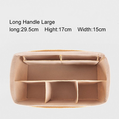 Za Longchamp PLIAGE Shopper torba Filc Torbica Umetak Organizator Ženska putna torbica Inner Shapers Tote Torbe Linner Storage Pregrada