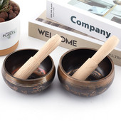 2 kom Nepal ručno rađena Buddha zvučna zdjela zvučna terapija joga meditacija pjevajuća zdjela ukrasi za dom