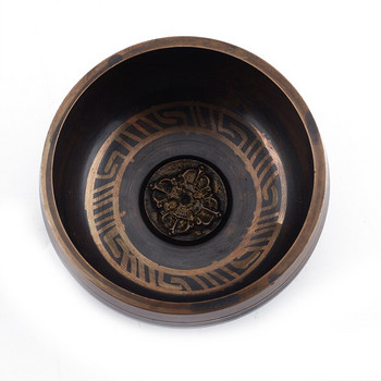 2 бр. Непал, ръчно изработена купа със звук на Буда, звукова терапия, йогамедитация, пееща купа, орнаменти за домашен декор
