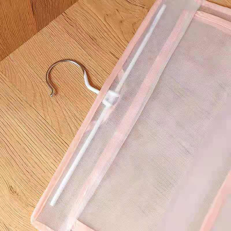 Függő kézitáska-rendező Ruhásszekrény Szekrény Átlátszó Tárolótáska Ajtaja Összehajtható Átlátszó Különféle cipőtáska akasztós tasakkal