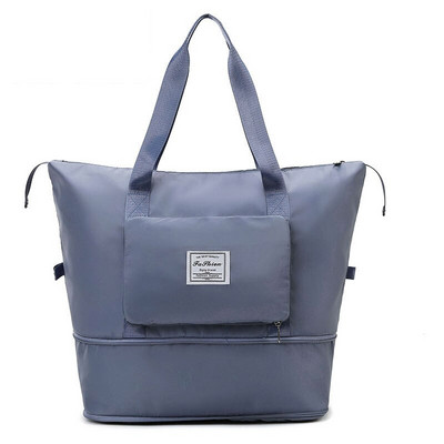 Geantă de călătorie Organizator de bagaje pliabil de mare capacitate Geantă de voiaj pentru femei, geantă portabilă de umăr, Organizator de călătorie